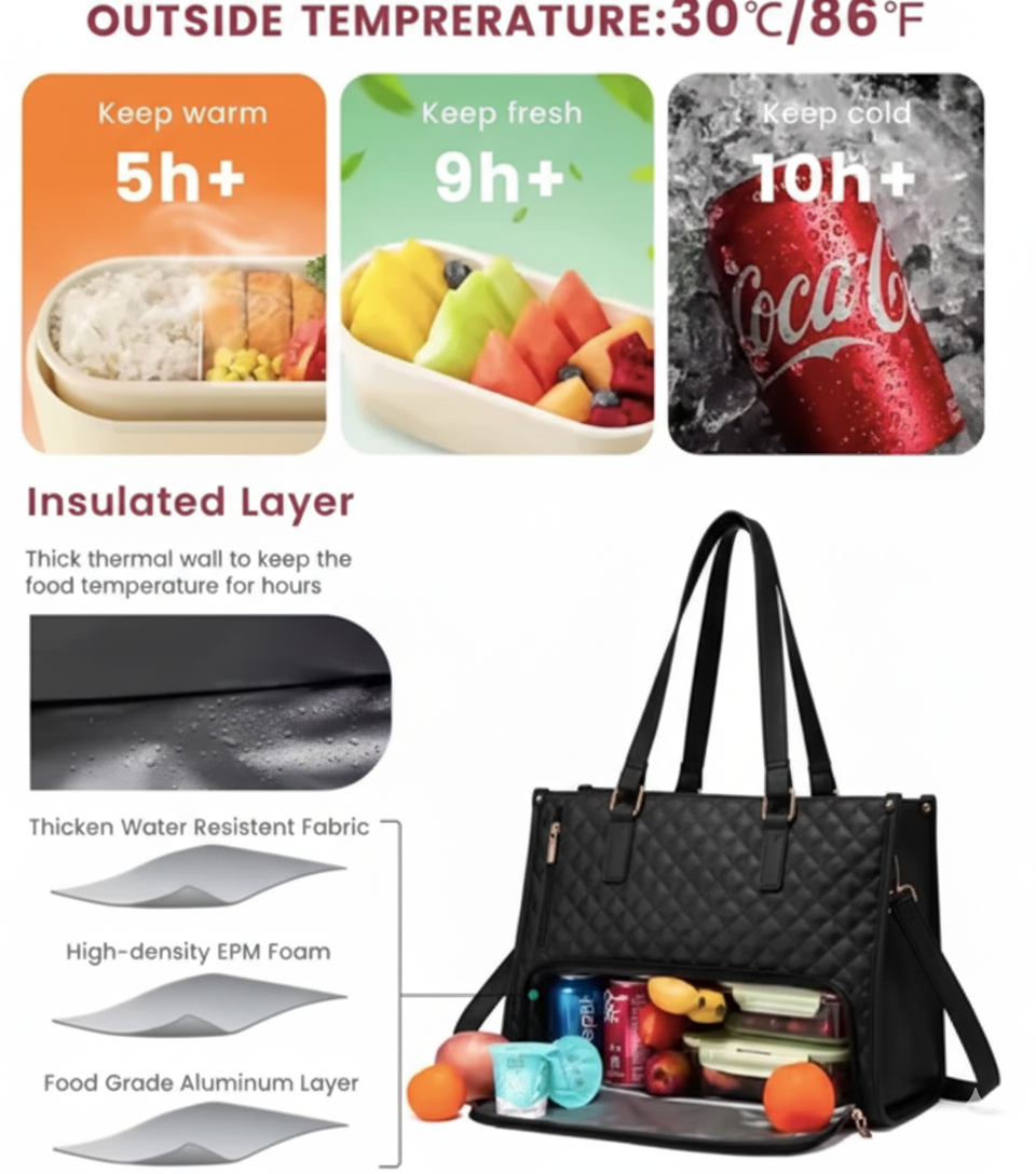 LuxeCore™ Premium Essentials Tote Bag